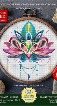 Awesome Pattern Studio - 168 - Mandala Lotus XSD & PCS