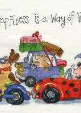 Bothy Threads - The Margaret Sherry Collection XMS2 Happiness Is A Way Of Life XSD