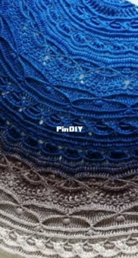 Julita Janicka - Secret Oceans Heart Shawl