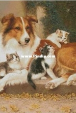 Artecy Cross Stitch - Good Friends (Colour and Large)