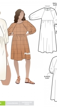 Style Arc -  Hope Woven Dress - Sizes 8 and 10