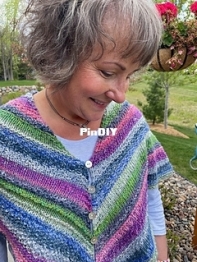 Springtime Ponchette by Diane L. Augustin