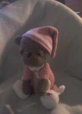 sleepy teddy bear