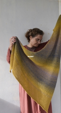 Praise the Rain Shawl by Loulalalou - Free
