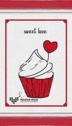 Valentines Card Cake by Julia Kuleva - Free