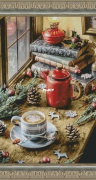 Christmas Coffee by Irina Sumarokova