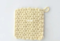 Hookok - Elaine and Jennie - Freesia Coaster - Free
