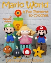 Left Handed Crocheter - Jennifer Adams - Mario World
