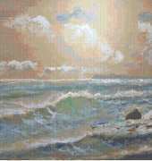 Classic Cross Stitch Seascape