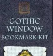 Textile Heritage Gothic Window Bookmark