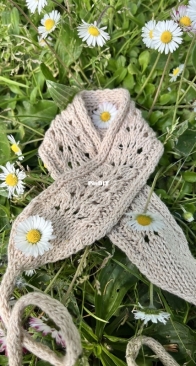 Rose Cotton Headband by Bodil Mattsson - Free