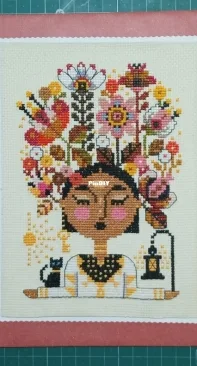 Cross stitch fantasy painting