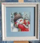 Dimensions A kiss for snowman
