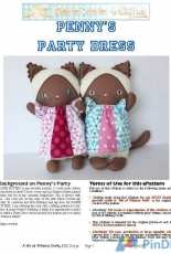 A Bit Of Whimsy Dolls-Pennys Party Dress