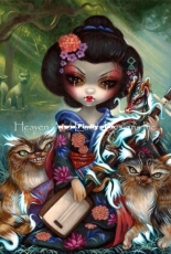 HAED HAEJBG 20180464 Kirin And Bakeneko by Jasmine Becket-Griffith