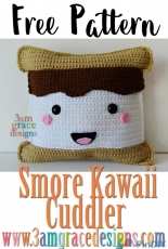 3am Grace Designs - Donna Vasquez Beavers and Michaelene Nelson - Smore Kawaii Cuddler - Free
