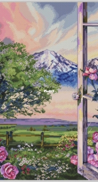 Ameli Stitch - Dawn In The Mountains by Anna Smith / Kuznetsova