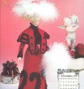 Annies Calendar Bed Doll Society - The Edwardian Lady - Miss December 1996