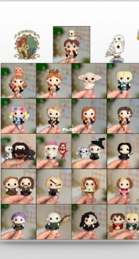 Lamagurumi - Amigurumi at Hogwarts: Harry Potter Character Patterns - Bundle 30 in 1 - English