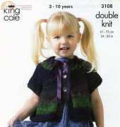 King Cole 3108 Jacket and Cardigan
