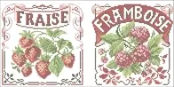 Les Brodeuses Parisiennes LBP - Fruits rouges  XSD + PCS