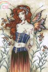 HAED HAEAB 432 Wall Flower by Amy Brown