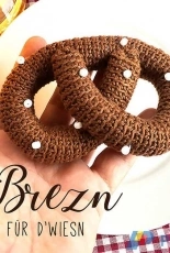 Polaripop -  Eva-Maria Klingovsky - Amigurumi Octoberfest Brezel-  German - Free