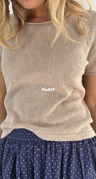 Fabienne Tee by Lene Holme Samsøe - Le Knit