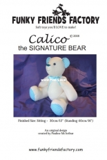 Funky Friends Factory - Calico the Signature Bear