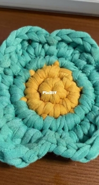 My First Crochet Coaster