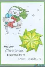Snowman with Presents and Pickwick Green Tea 4
