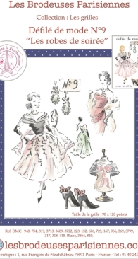 Les Brodeuses Parisiennes LBP - Defile de mode - No. 9 - Les robes de soiree