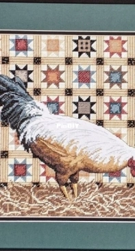 Dimensions 35095 Patchwork Rooster PCS