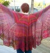 Dragon Melody Shawl by Mary Young Smith (YarnSmith)
