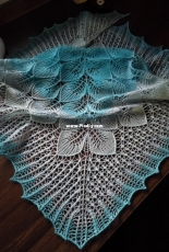 Leaves shawl