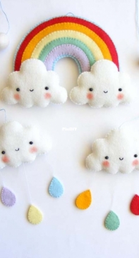 Nuvolina Handmade - Clouds and Rainbow