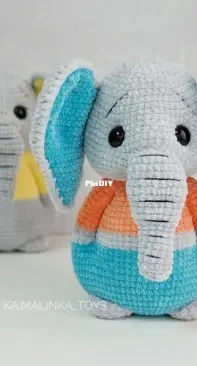 Ka.malinka Toys - Elizabeth Kamalina - The Elephant
