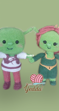 Bundle Shrek and Fiona - Finished work