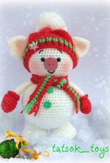 Tatsok Toys - Tatyana/Tatiana Sokolova - Snowpig - Russian - Free