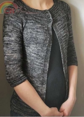 Vanadium Cardigan by Lisa Mutch