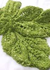 Leafy Cabled Neckwarmer by Grace Mcewen