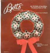 Betts-782- Holly And Snowflake Wreath