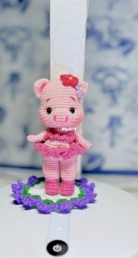 Tie Tie Handmade - Porquinha Little Pig - Chinese