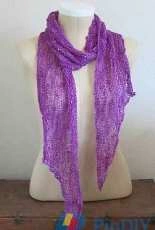 Sparkle Trail Scarf by Mary Gavan-Free