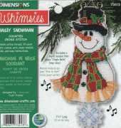 Dimensions Whimsies 73413 Smiley Snowman