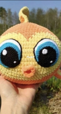 Goozell Toys - Guzel Tinchurina - Puffy Fish - Russian