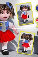 Lucy écolière de Tutos Delhine