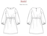 La Maison Victor - Eva Dress - Sizes 34-56 - French, Dutch