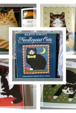 Martin Lemans-Needlepoint Cats