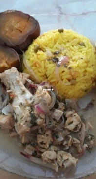 Ceviche de pollo